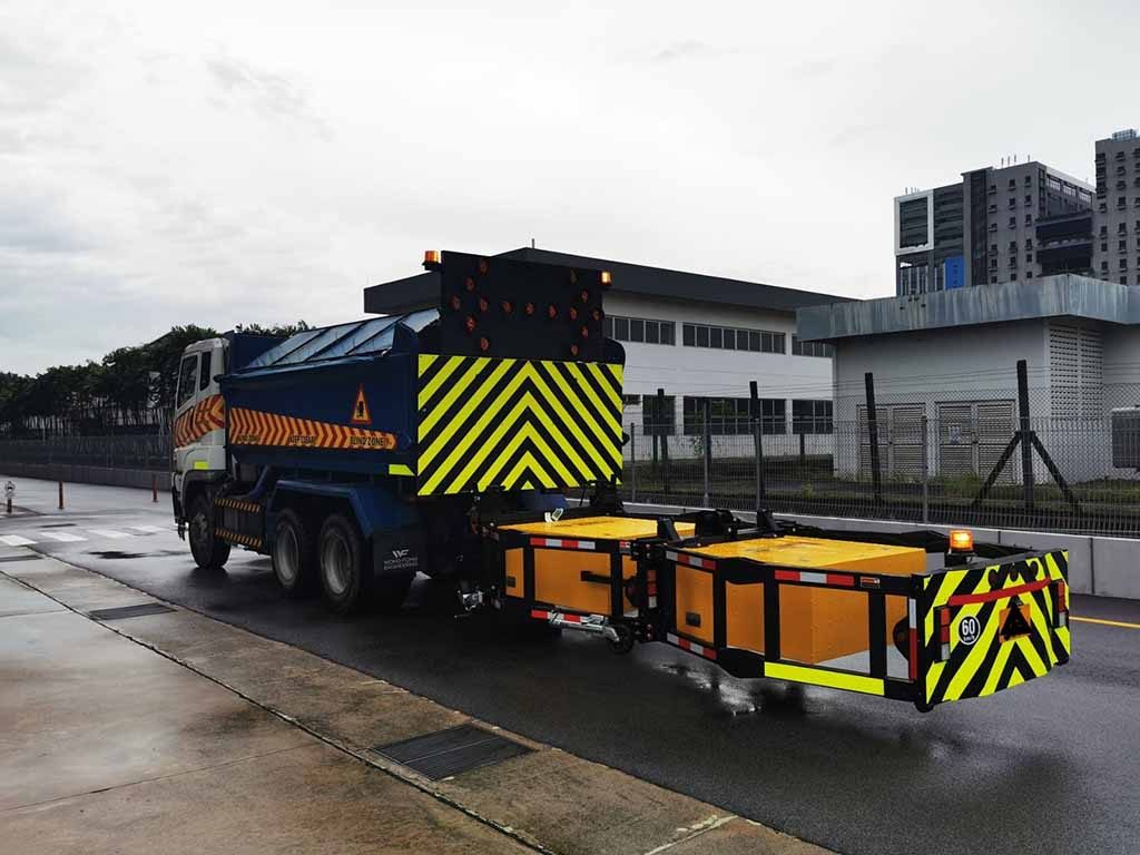 TMA mounted shadow vehicle